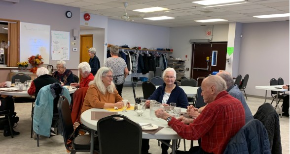 Group event at Woodworth Senior Services