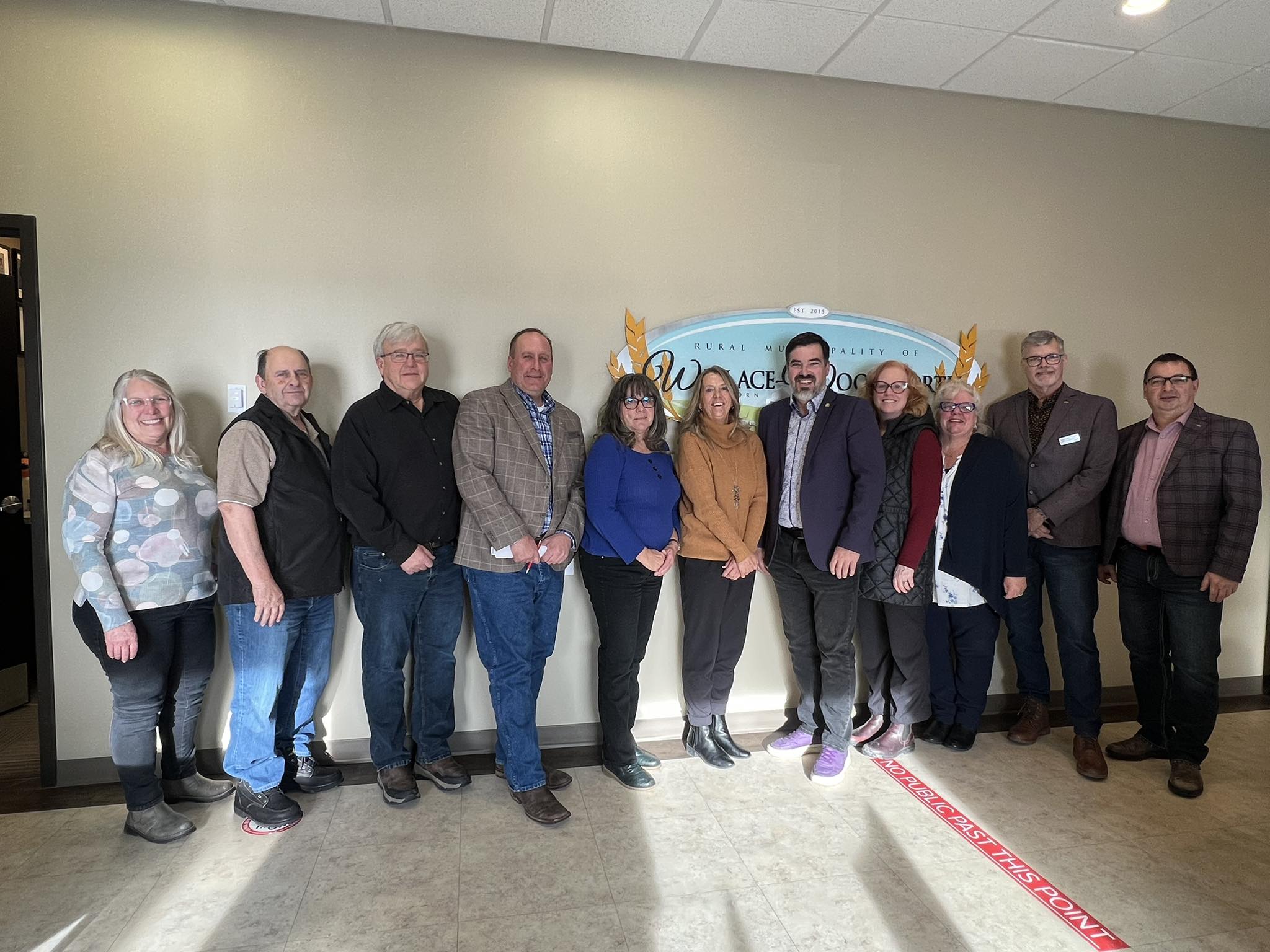 Seniors receiving services at Woodworth Senior Services